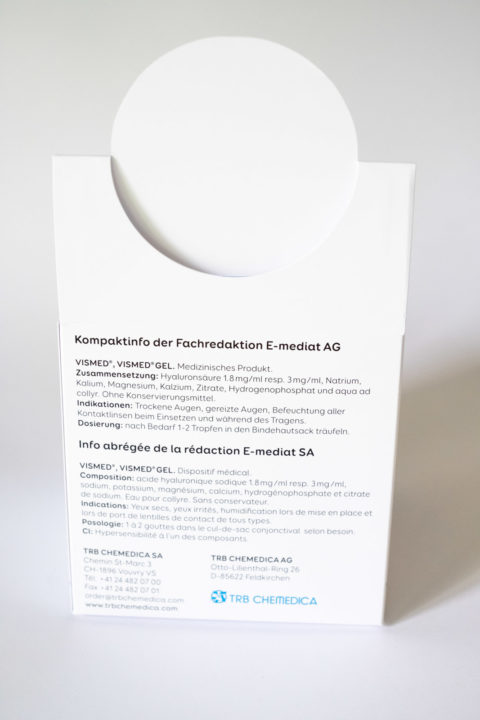 Vismed Schachtel-Rückseite